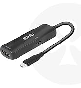 Club 3D CAC-1588 USB Gen2 Type-C to HDMI 8K60Hz or 4K120Hz HDR10+ with DSC1.2 with Power Delivery...