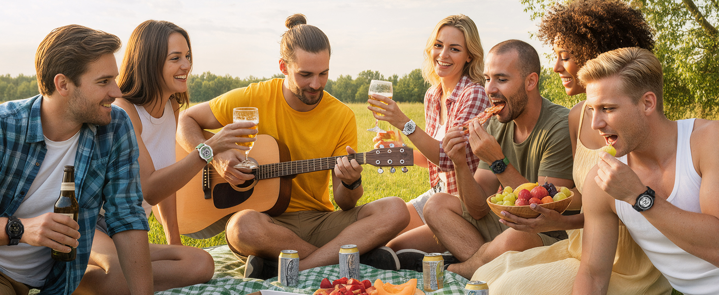 Digital Watches for Men Outdoor Waterproof Sport