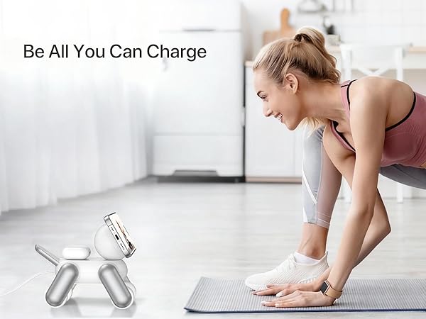 4 in 1 magnetic wireless charging station for apple devices