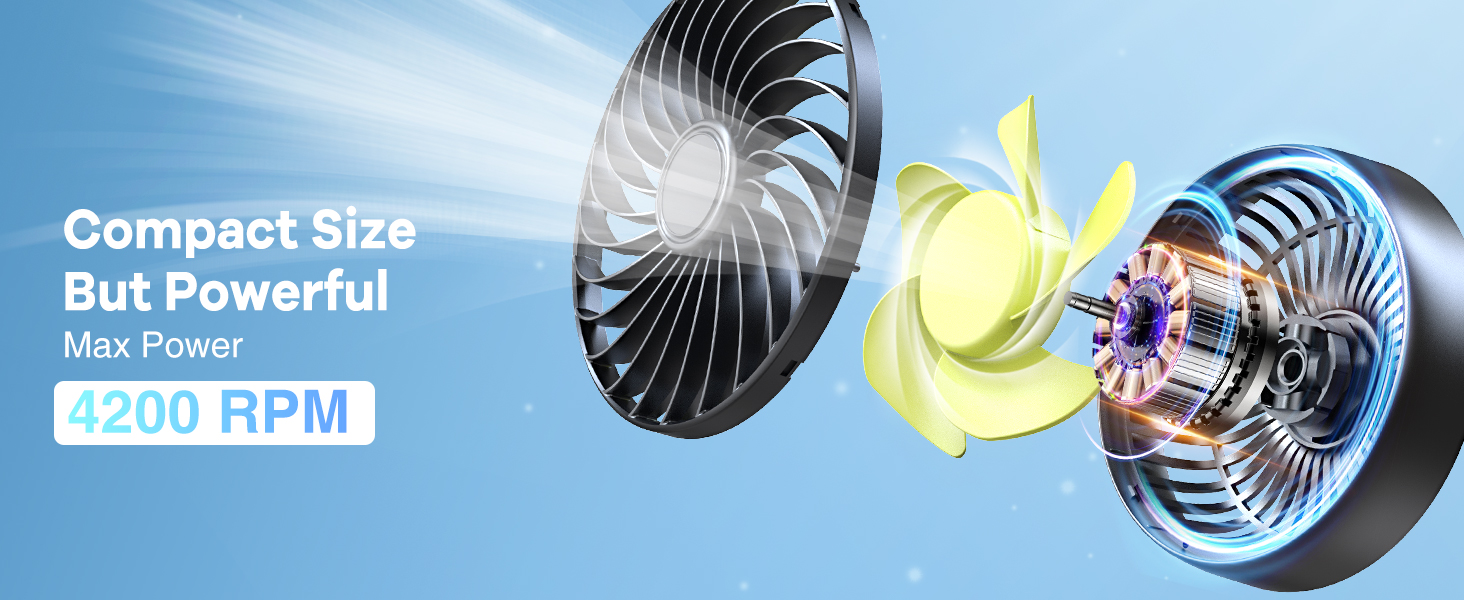 quiet fan for car
