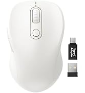 Trueque Wireless Mouse for Laptop, 2.4GHz Ergonomic Computer Mouse with Back &amp; Forward Buttons, 3...