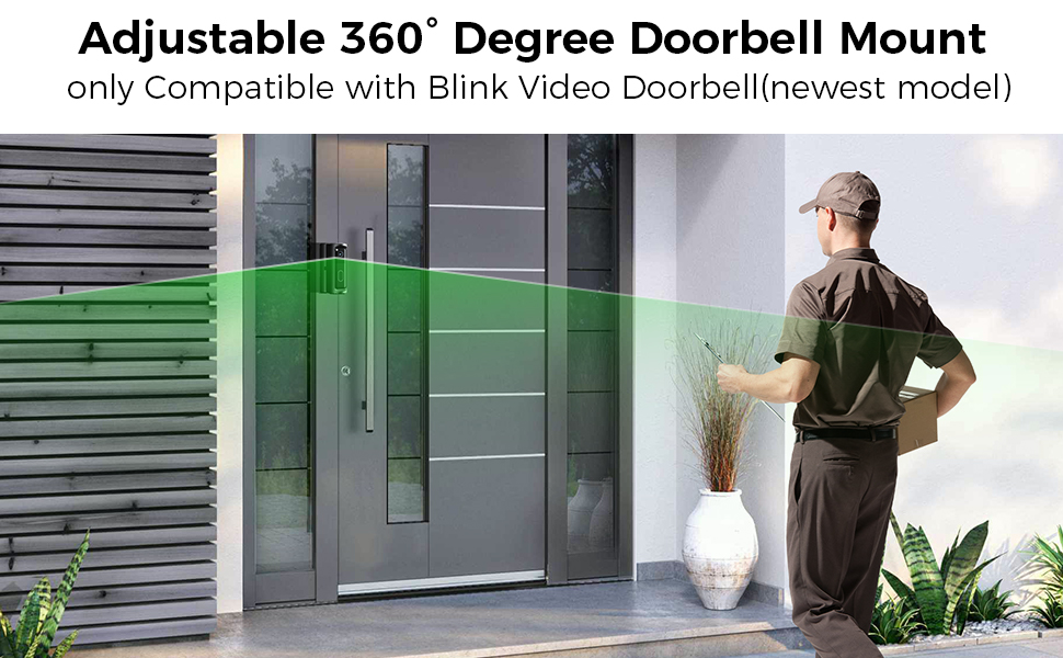 blink doorbell camera mount