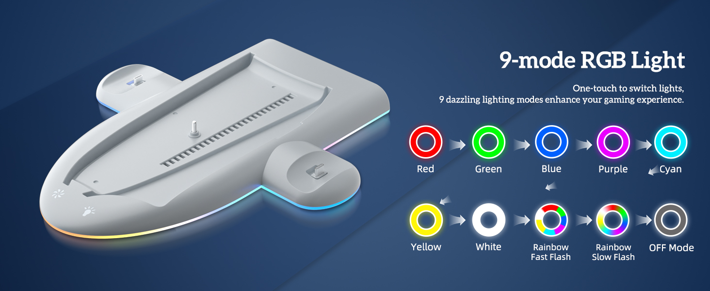 Cooling Station for PS5 Slim Console
