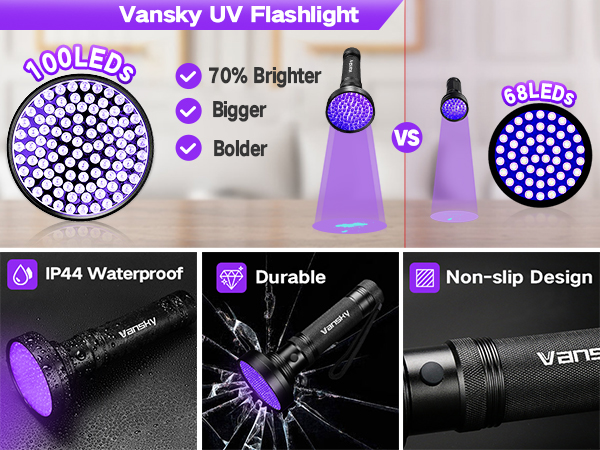 blacklight flashlight