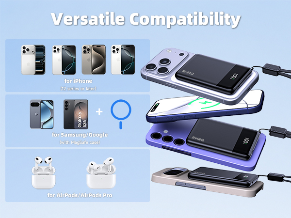 Versatile Compatibility Power Bank