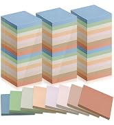 Fainne 120 Pack Sticky Notes 3x3 Bulk Back to School Supplies Self Stick Note Pads Cute Pink Colo...