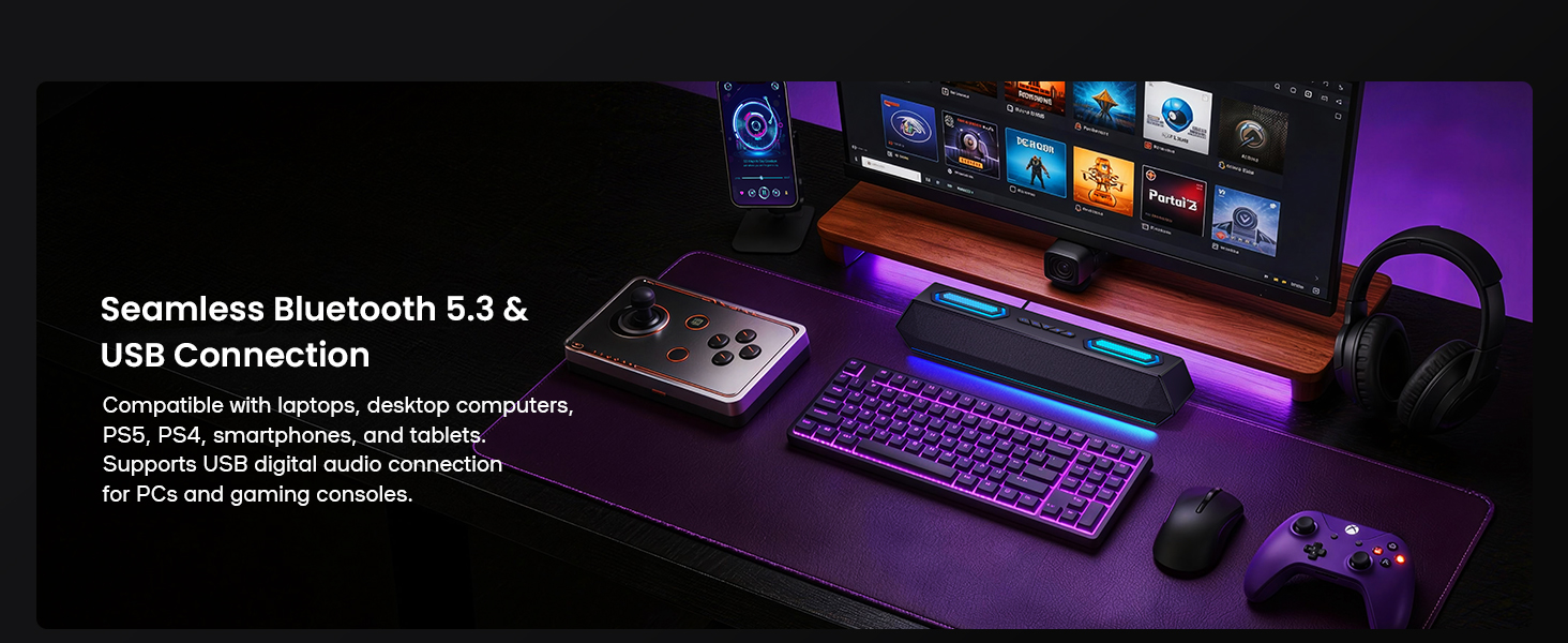 pc soundbar for desktop