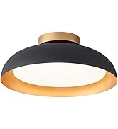 Bargeni Flush Mount Ceiling Light,12.5 inch Ceiling Lighting Fixture,Mid Century Light Fixtures C...