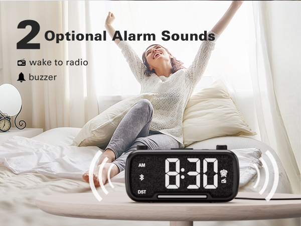 2 optional alarm sounds