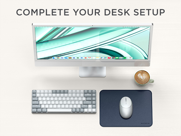 Vegan-Leather Premium Mouse Pad
