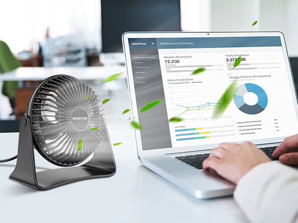 usb small desk fan