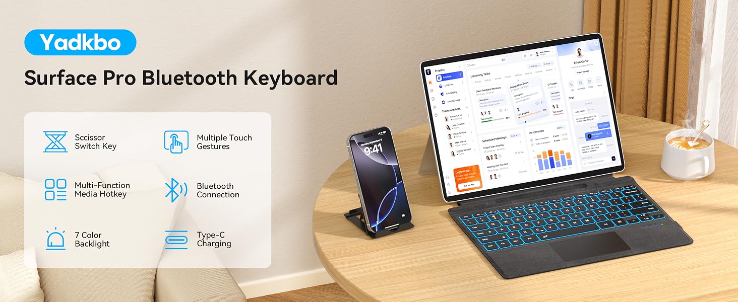 surface pro bluetooth keyboard