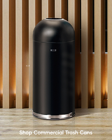 commercial trash cans
