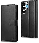 for Samsung Galaxy S24 Ultra Wallet Case, S24 Ultra Case Wallet with RFID Blocking Card Holder, P...
