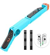 PAWDIARY Game Gun Hand Grips for Switch 2/Switch 1/Switch OLED, Shooting Game Switch Controller A...