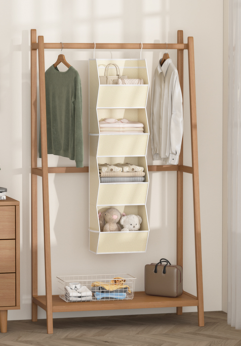 hanging closet organizer