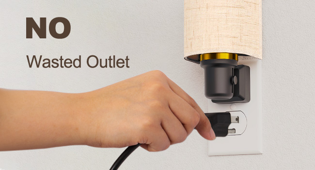 no wasted outlet