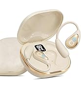 Open Ear Earbuds wireless bluetooth Headphones 5.4 Sports with Smart Digital Display,Clear Calls,...