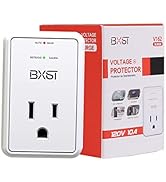 [ETL Listed] BXST Electronic Voltage &amp; Surge Protector for Refrigerators Single Outlet 140J Surge...