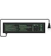 1 Pack Seedling Heat Mat for Seed Starting,3" x 20.75" Waterproof Heating Pad for Indoor Plants G...