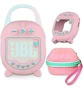 JCHPINE Hard Case and Silicone Cover for JBL Clip 5 Ultra Portable Bluetooth Speaker Accessories,...