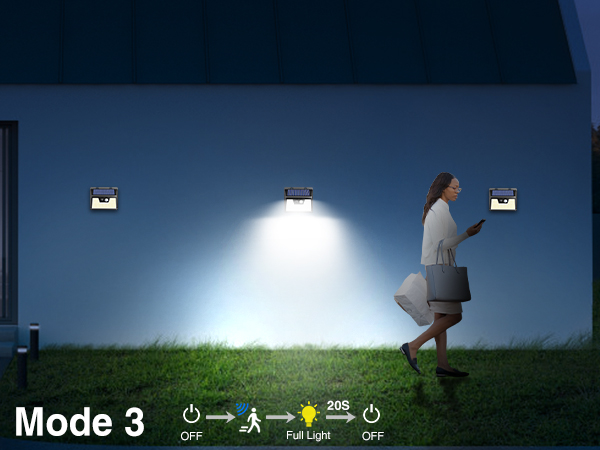 Solar security light