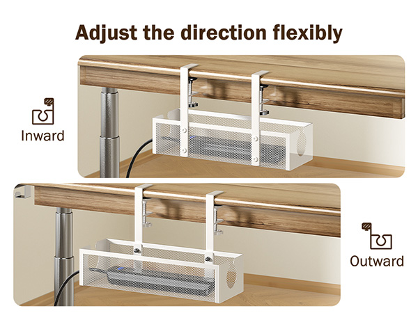computer cord organizer,under desk cord organizer,cable raceway,cable box,cable tray