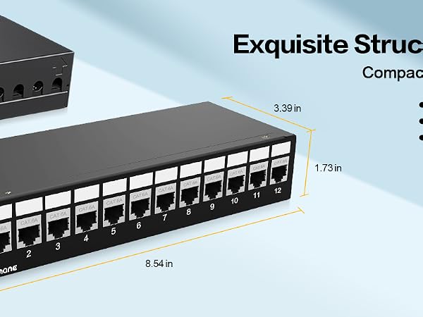 12port patch panel