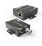 eKL IP Extender Kit Over Coax Cable Up to 6560ft(2000m) EOC Converter Ethernet Extender Set for I...