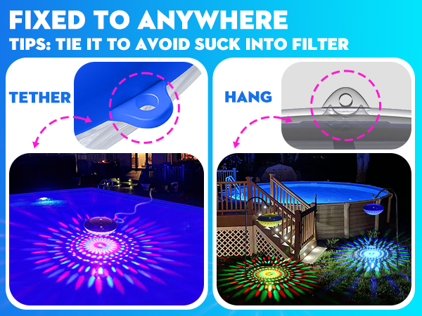  pool lights solar powered