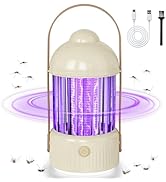 Bug Zapper Indoor UV Mosquito Zapper with Led Light, 3000V Electric Mosquito Trap Fly Zapper, Upg...