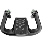 MOZA Flight Controls MFY YOKE, Flight Simulator Flightstick w/ 180° Rotation, 34 Configurable Inp...