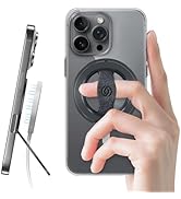 EWA MagOne 3rd Gen [Compatible with MagSafe] Phone Grip Stand with Finger Strap, Removable Magnet...