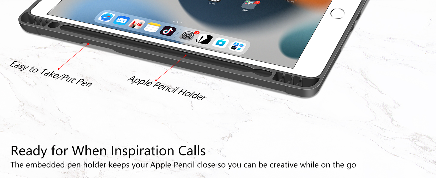 Keyboard Case for iPad 9th 8th 7th Generation 10.2 2021/2020/2019