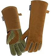 INNO STAGE Welding Gloves Heat Resistant 16 Inches Cowhide 662 ? Leather Forge Mig Welder Gloves ...