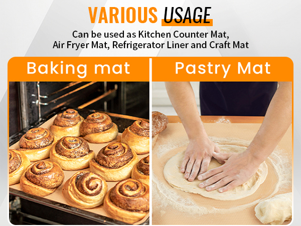 silicone baking mats