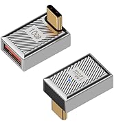 Duttek 90 Degree USB Type C to USB Adapter, USB C to USB A Adapter 10Gbps, USB 3.0 Female to USB ...