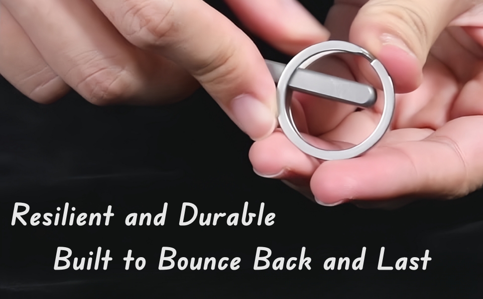Imentha titanium key rings bounce back_970x600