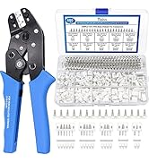 Taiss JST Crimping Tool with 580PCS JST PH Connector kit 2.0mm 2/3/4/5/6Pin Housing Female/Male A...