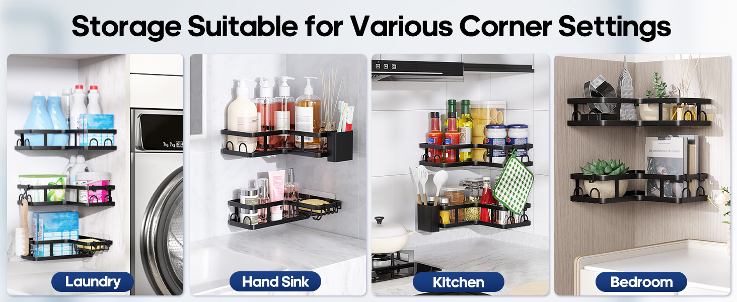 shower caddy corner