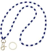 Ornaland Teacher Lanyard Beaded Lanyards for id Badges for Keys Boho for Nurse Student Office Lei...