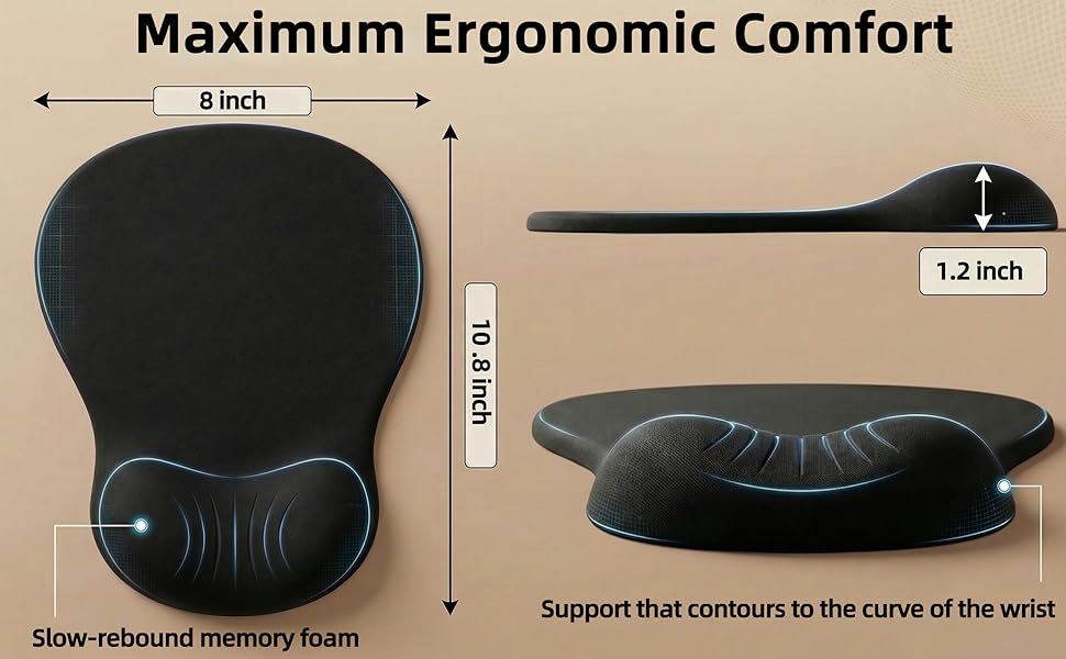 Ergonomic Mouse Pad