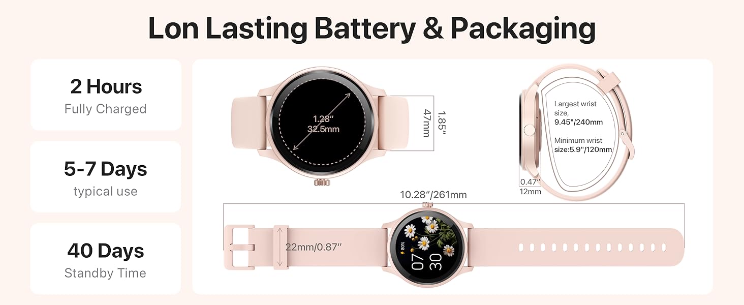 smart watches for women men