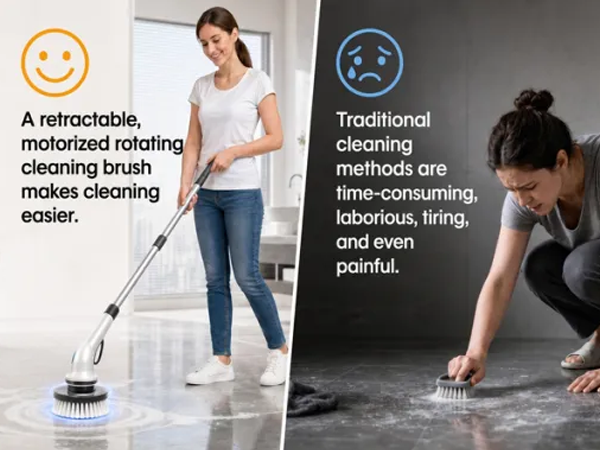 cordless electric spin scrubber spin brush for cleaning cordless