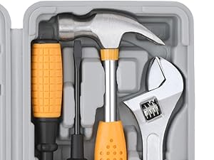 T-handle ratchet wrench apartment toolkit office repair tools beginner home maintenance toolbox