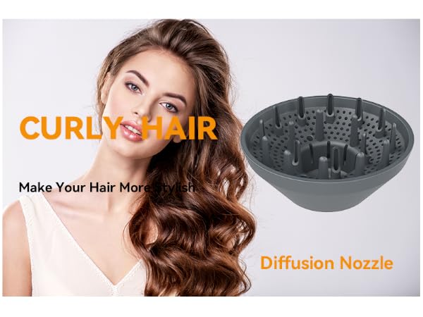hair dryer with diffuser for curly hair