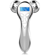 Microcurrent Facial Device, Microcurrent Face Massager Roller, 4D Facial Massager Beauty Skin Car...