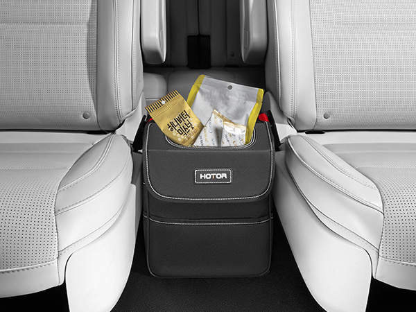 car trash can