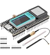Wireless Tracker Module with OLED Display and Upgraded Antenna Kit Compatible with Arduino Suppor...