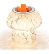 Candeldo Mushroom Wax Melt Warmer: Scentsy Wax Melter Warmer Cute Melter Fragrance Candle Lamp Ho...